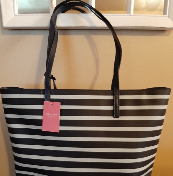 NWT Kate Spade Janie Leather Tote - Picture 5 of 5